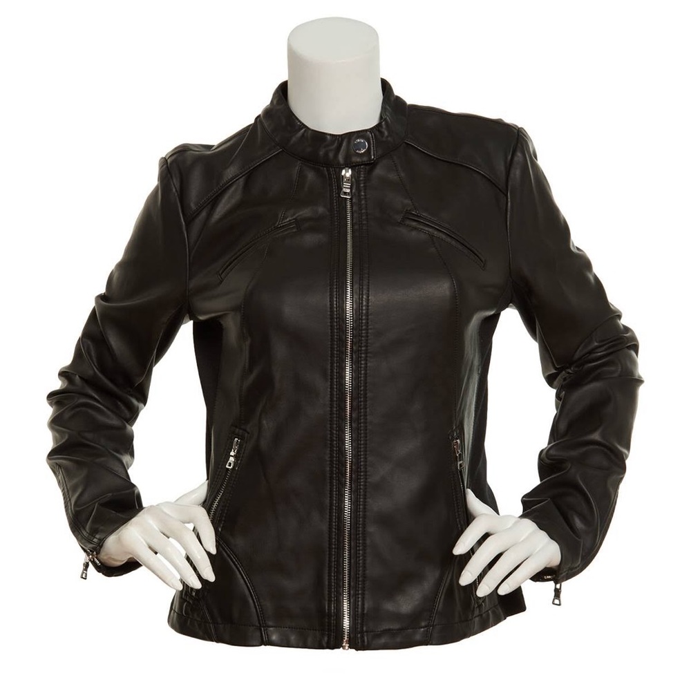 Guess Faux Leather Jacket